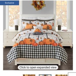 Pumpkin Bedding